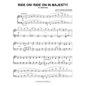 Ride On! Ride On In Majesty!